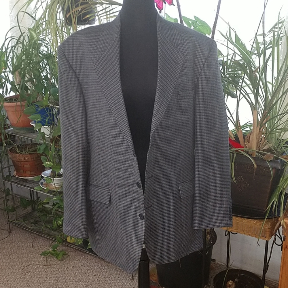 007 Vintage Men's Hagar Houndstooth Sports Jacket